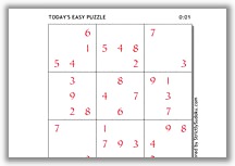 Stictly Sudoku