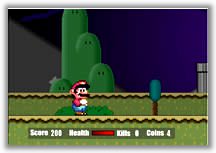 Super Mario Flash Halloween Version