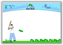 Frog Batting