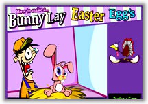 Bunny Lay Easter Eggs
