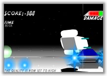 Play 3D Space Ski...!