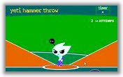 Yeti hammer throw