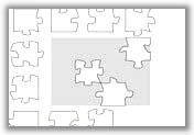 White Jigsaw