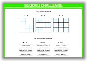 Sudoku challenge