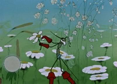 Кадр 3 из мультфильма «Муха-цокотуха (1960 г.)»